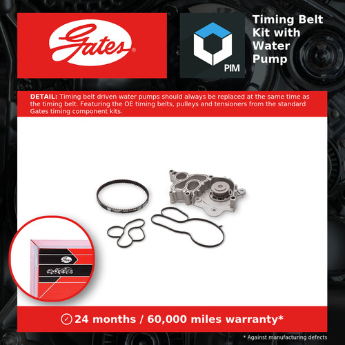 Timing belt water pump - belt,