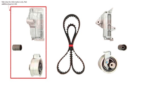Timing belt kit - belt, skoda