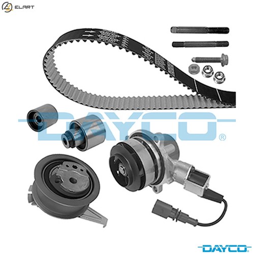 Water pump timing - water, belt