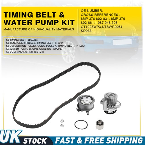 New timing belt - timing, water