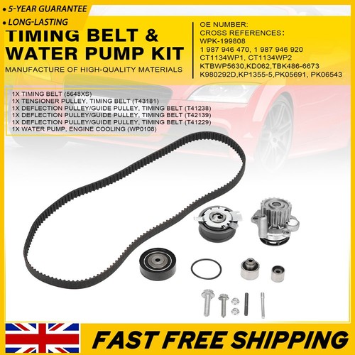 Engine timing belt water - belt, &