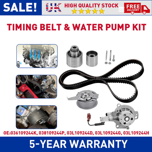 Set timing belt water - water, pump