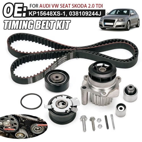 Timing belt water pump kit - belt,
