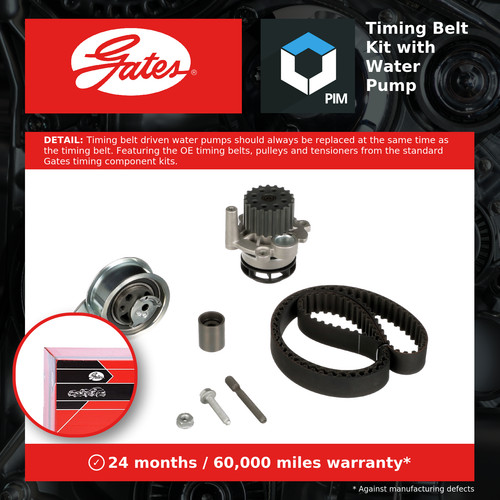 Timing belt water pump - belt,