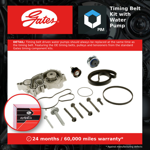 Timing belt water pump kit - &,