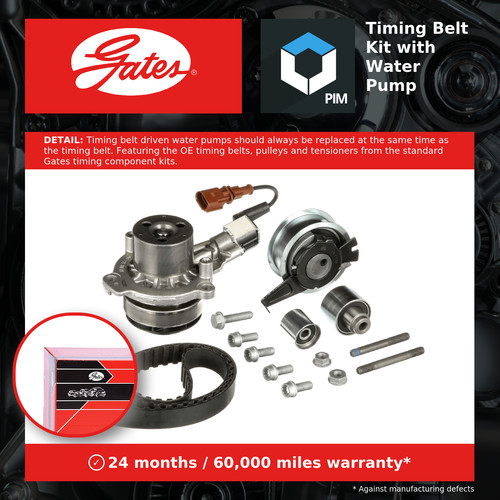Timing belt water pump - &, kit